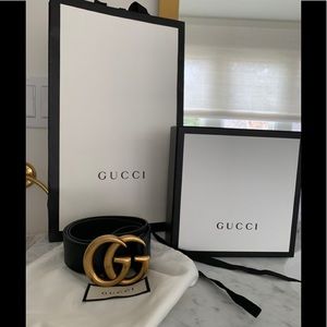Gucci classic double G belt